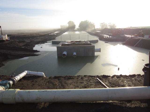 Pump House Flood, Sacramento, CA.