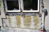 Window assembly water leaks.